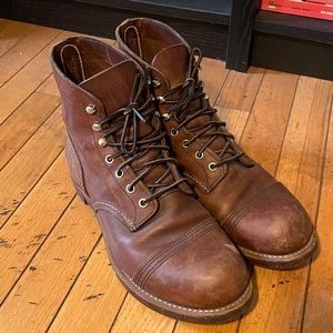 Red Wing Iron Ranger 6-inch Boot in Amber Harness Leather